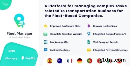 CodeCanyon - Fleet Manager v6.0 - Vehicle Management & Booking System - 20051839 - NULLED