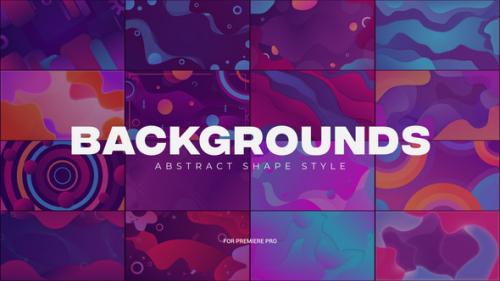 Videohive - Abstract Shapes Backgrounds - 33755863 - 33755863