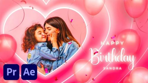 Videohive - Happy Birthday Sandra - 33957880 - 33957880