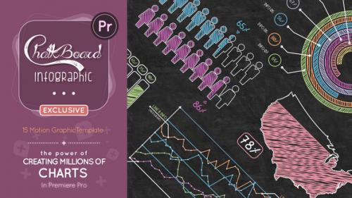 Videohive - Chalkboard Infographics Premiere Pro - 33801400 - 33801400