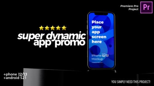 Videohive - Super Dynamic App Promo - Phone 13 - Android - App Demo Video Premiere Pro - 33877660 - 33877660