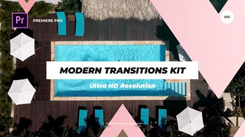 Videohive - Modern Transitions Kit For Premiere Pro - 33927494 - 33927494