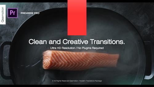 Videohive - Clean and Creative Transitions For Premiere Pro - 33927686 - 33927686