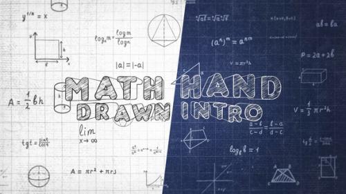 Videohive - Math Hand Draw Intro - Premiere Pro - 33929917 - 33929917