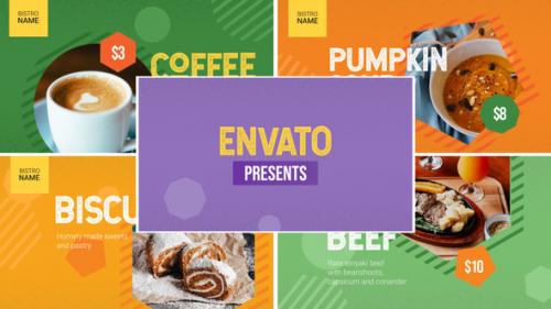 Videohive - Food Menu || Premiere Pro MOGRT - 33930923 - 33930923