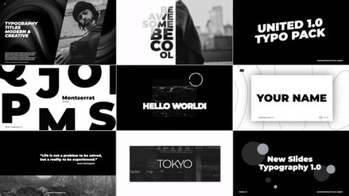 Videohive - Typography Titles 1.0 | Premiere Pro (MOGRT) - 33936352 - 33936352