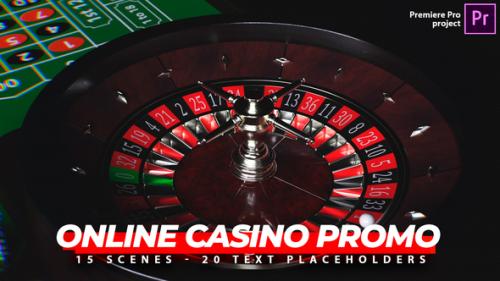 Videohive - Online Casino Promo |Online Roulette Intro | Slot Machine Game| Poker App| Premiere Pro - 33948684 - 33948684