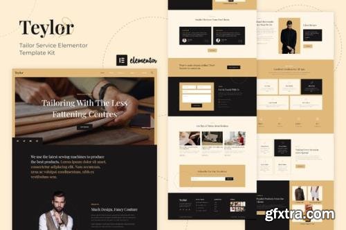 ThemeForest - Teylor v1.0.0 - Tailor Service Elementor Template Kit - 34016646