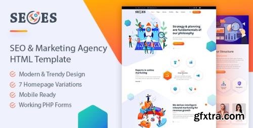 ThemeForest - Seoes v1.0 - Marketing Agency HTML Template - 33857636