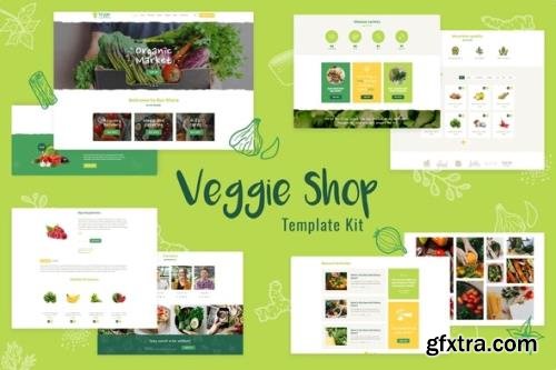 ThemeForest - Veggie v1.0.0 - Organic Food & Eco Online Store Products Template Kit - 34017754