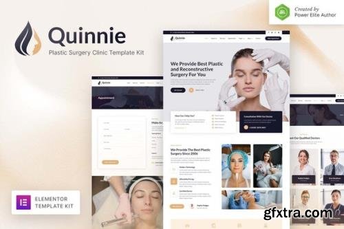 ThemeForest - Quinnie v1.0.0 - Plastic Surgery Clinic Elementor Template Kit - 34040043