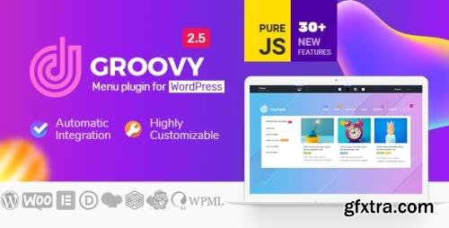 CodeCanyon - Groovy Mega Menu v2.5.7 - Responsive Mega Menu Plugin for WordPress - 23049456 - NULLED