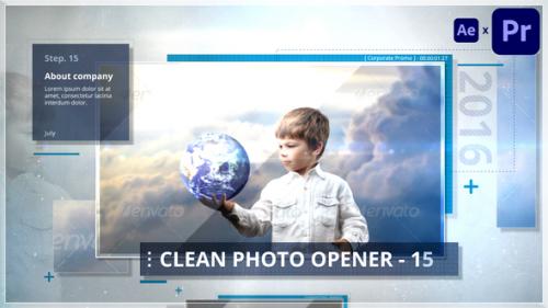 Videohive - Clean Photo Opener - 33829887 - 33829887