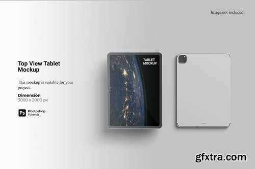 Top View Tablet Mockup