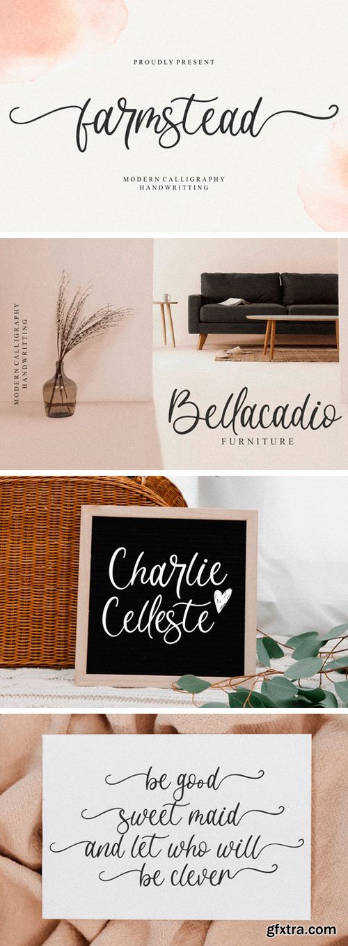 Farmstead Script Font