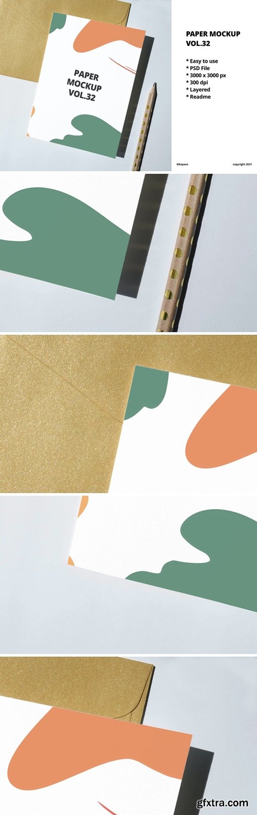 Paper Mockup Vol.32