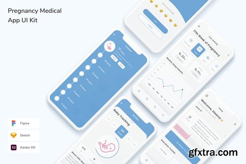 Pregnancy Medical App UI Kit