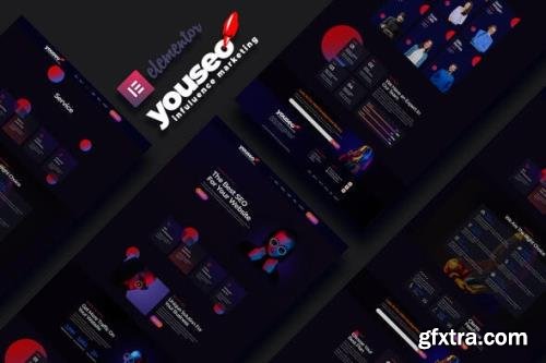 ThemeForest - Youseo v1.0.0 - SEO & Digital Creative Agency Elementor Template Kit - 34054279