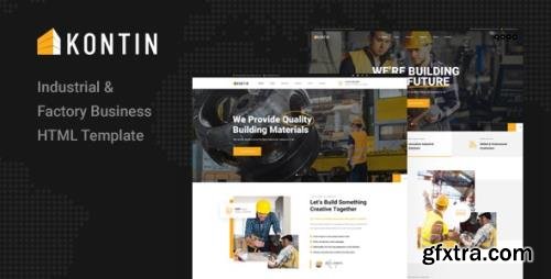 ThemeForest - Kontin v1.0 - Industrial & Factory Business HTML Template - 33020856