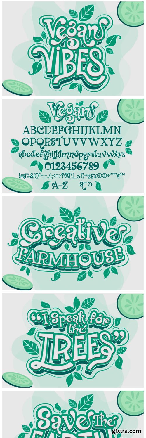 Vegan Vibes Font