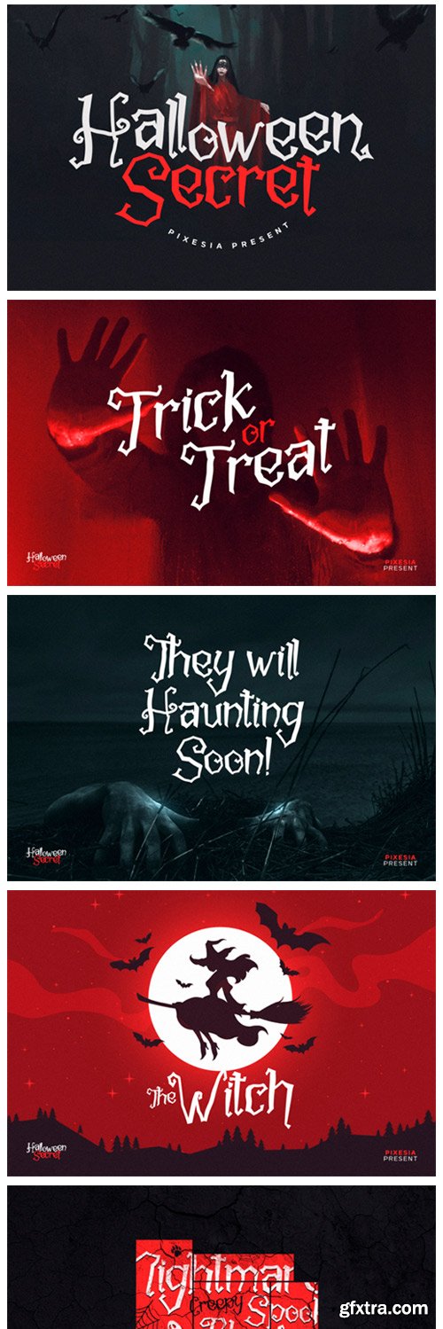 Halloween Secret Font