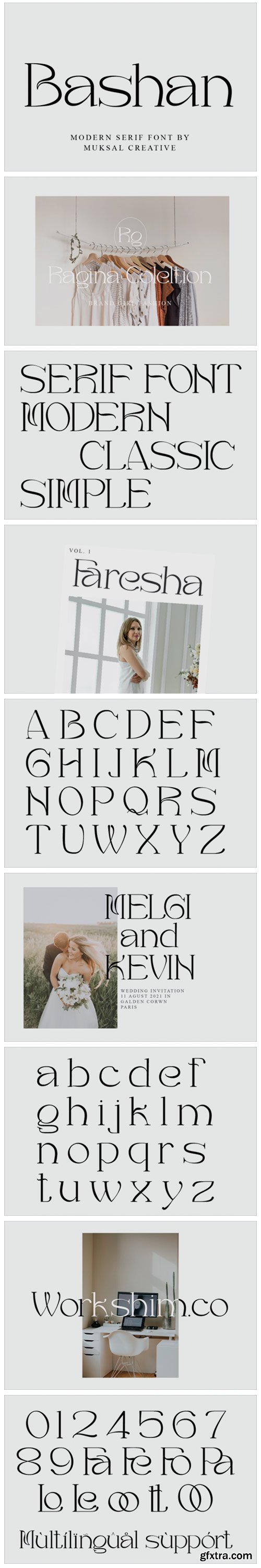 Bashan Font