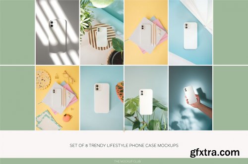 CreativeMarket - PHONE CASE MOCKUPS 01 / LIFESTYLE 6412805