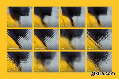 CreativeMarket - Refrakt - 12 Patterned Glass Effects 6367345