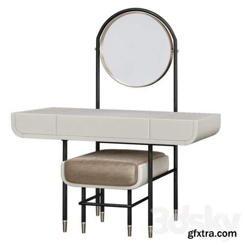 MAKE UP Mirror Work Table with