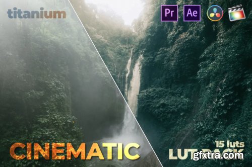 Titanium Cinematic LUT Pack (15 Luts)