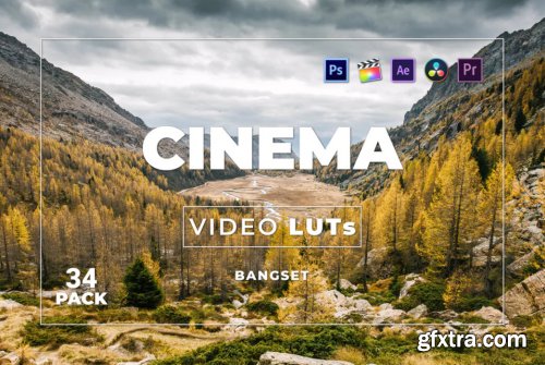 Bangset Cinema Pack 34 Video LUTs