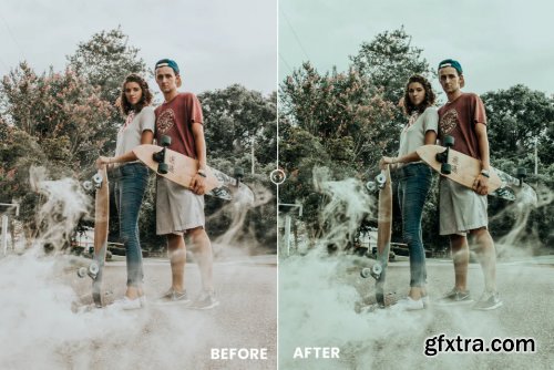 Classic Blue Action & Lightrom Presets