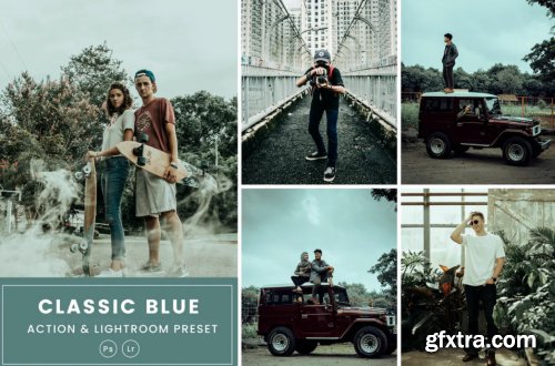 Classic Blue Action & Lightrom Presets