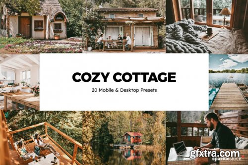 20 Cozy Cottage Lightroom Presets & LUTs 