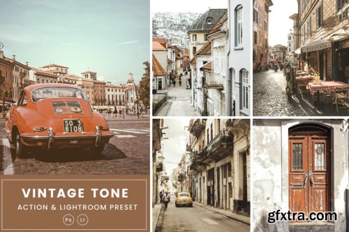 Vintage Tone Action & Lightrom Presets