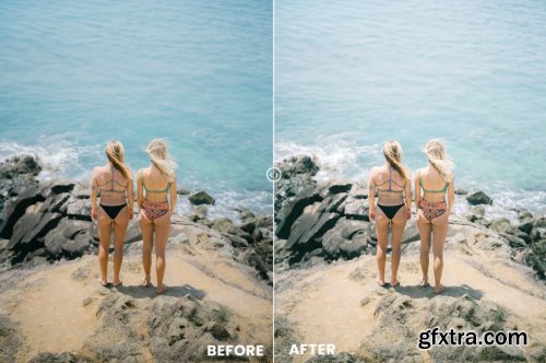 Beach Day Action & Lightrom Presets