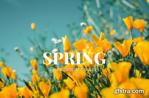 Spring Lightroom Presets Dekstop and Mobile