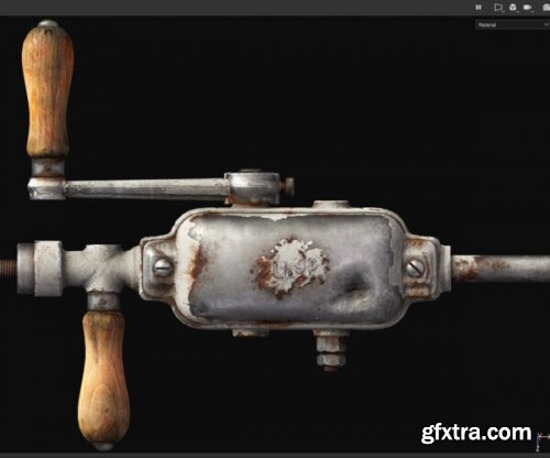 Hand Drill - Substance Painter - Jason Ord