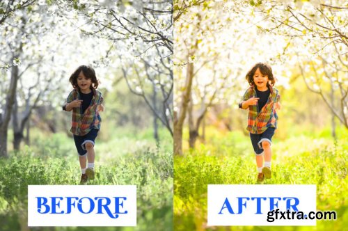 Child Summer Lightroom Presets