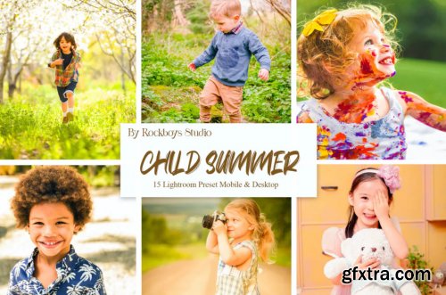 Child Summer Lightroom Presets