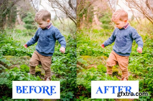 Child Summer Lightroom Presets