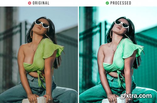 Urban Vibes Tones Action & Lightroom Preset