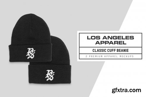 CreativeMarket - Los Angeles Apparel Cuff Beanie 6179930