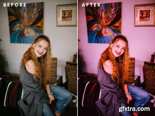 CreativeMarket - Pink Lightroom Presets For Lightroom 6166126