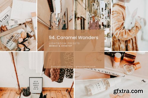 CreativeMarket - 94. Caramel Wonders Presets 4691195