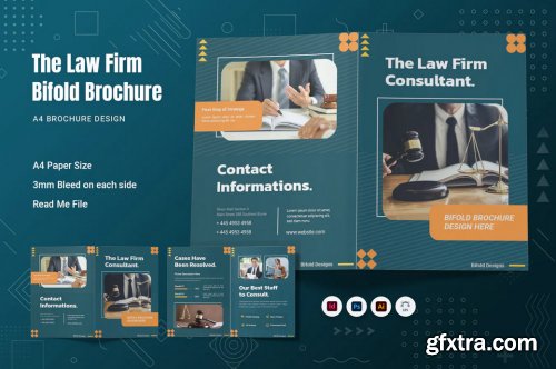 The Law Firm Consultant Bifold Brochure