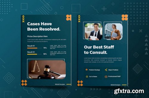 The Law Firm Consultant Bifold Brochure