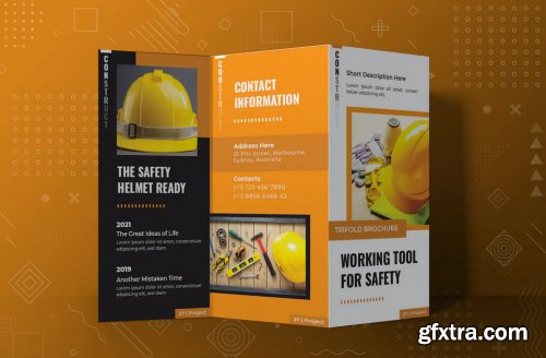 Working Tool For Safety Trifold Brochure