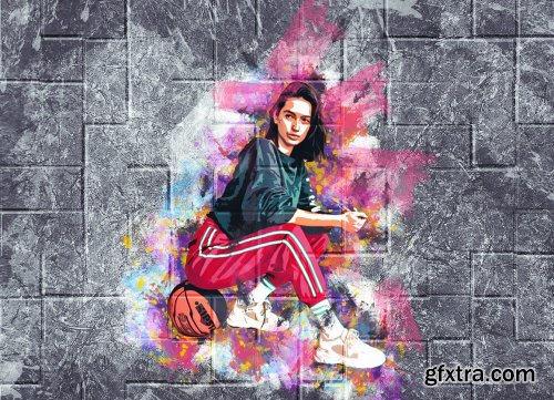 CreativeMarket - Street Art Photoshop Action 6464321