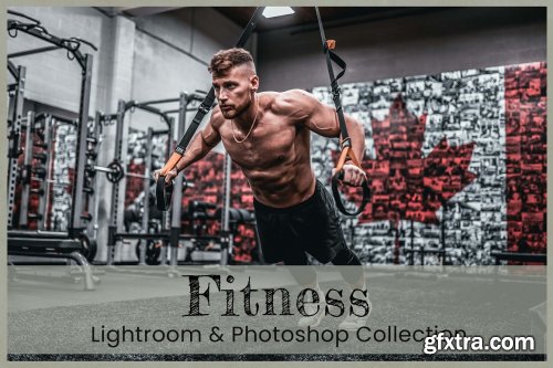 CreativeMarket - Fitness Lightroom Presets Photoshop 6470134